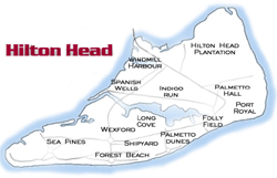 hilton head island map